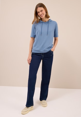 CECIL Hoodie Shirt in Blau