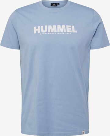 Hummel Функциональная футболка в Синий: спереди