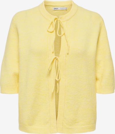 ONLY Strickjacke 'ONLSimoni' in zitronengelb, Produktansicht