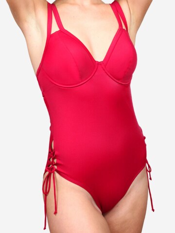 Maillot de bain 'Daria' SugarShape en rouge