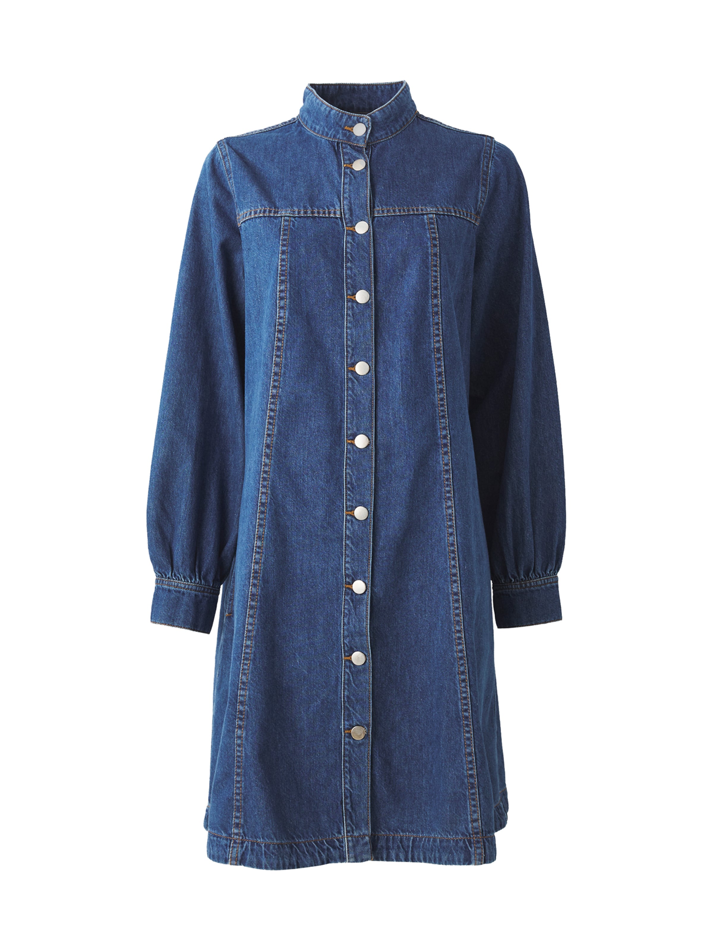 MSCH COPENHAGEN Μπλουζοφόρεμα &#x27;Rylan Elena&#x27; σε μπλε: μπροστά