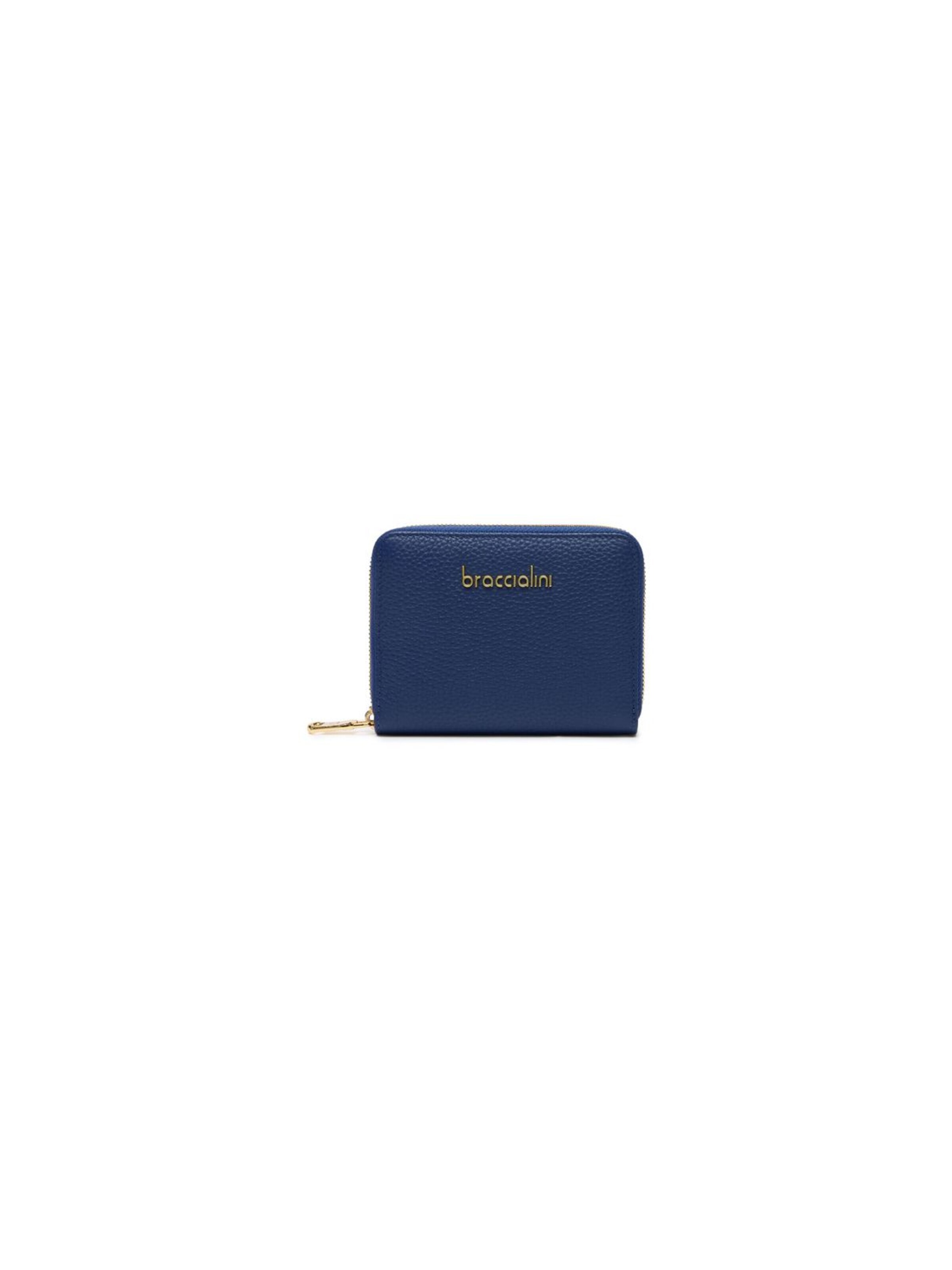 Braccialini - Cartera 'Basic' en azul: frente