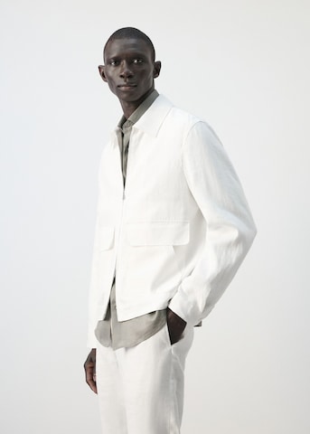 MANGO MAN Between-Season Jacket 'Arturo' in White