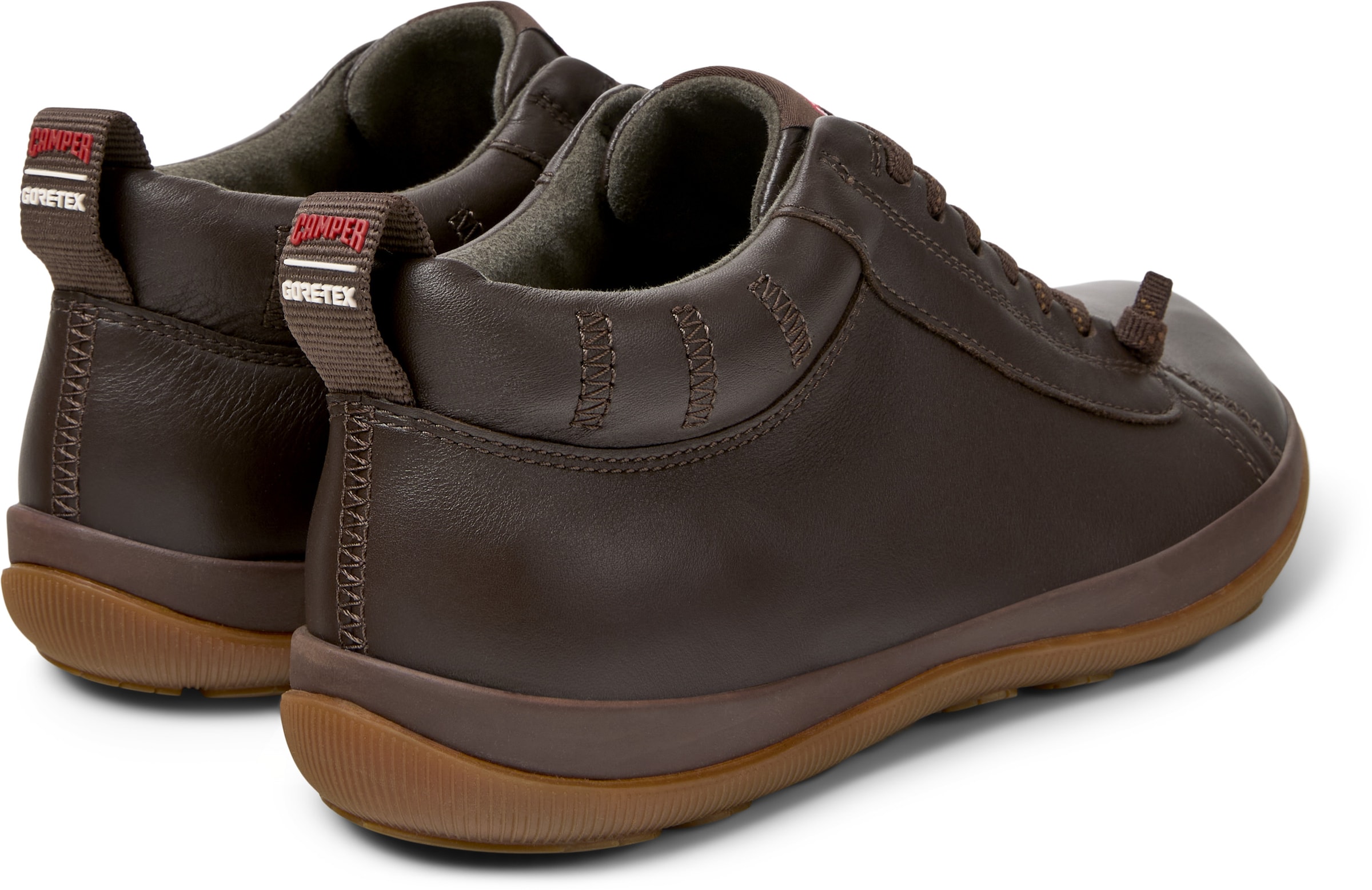 Scarpa stringata sportiva 'Peu Pista' di CAMPER in marrone