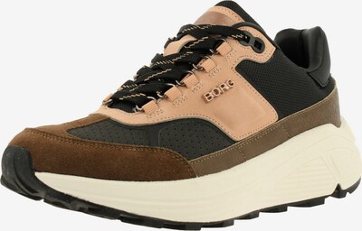 BJÖRN BORG Sneakers ' R1300 CTR EXT ' in Cognac / Dark brown / Pastel pink, Item view