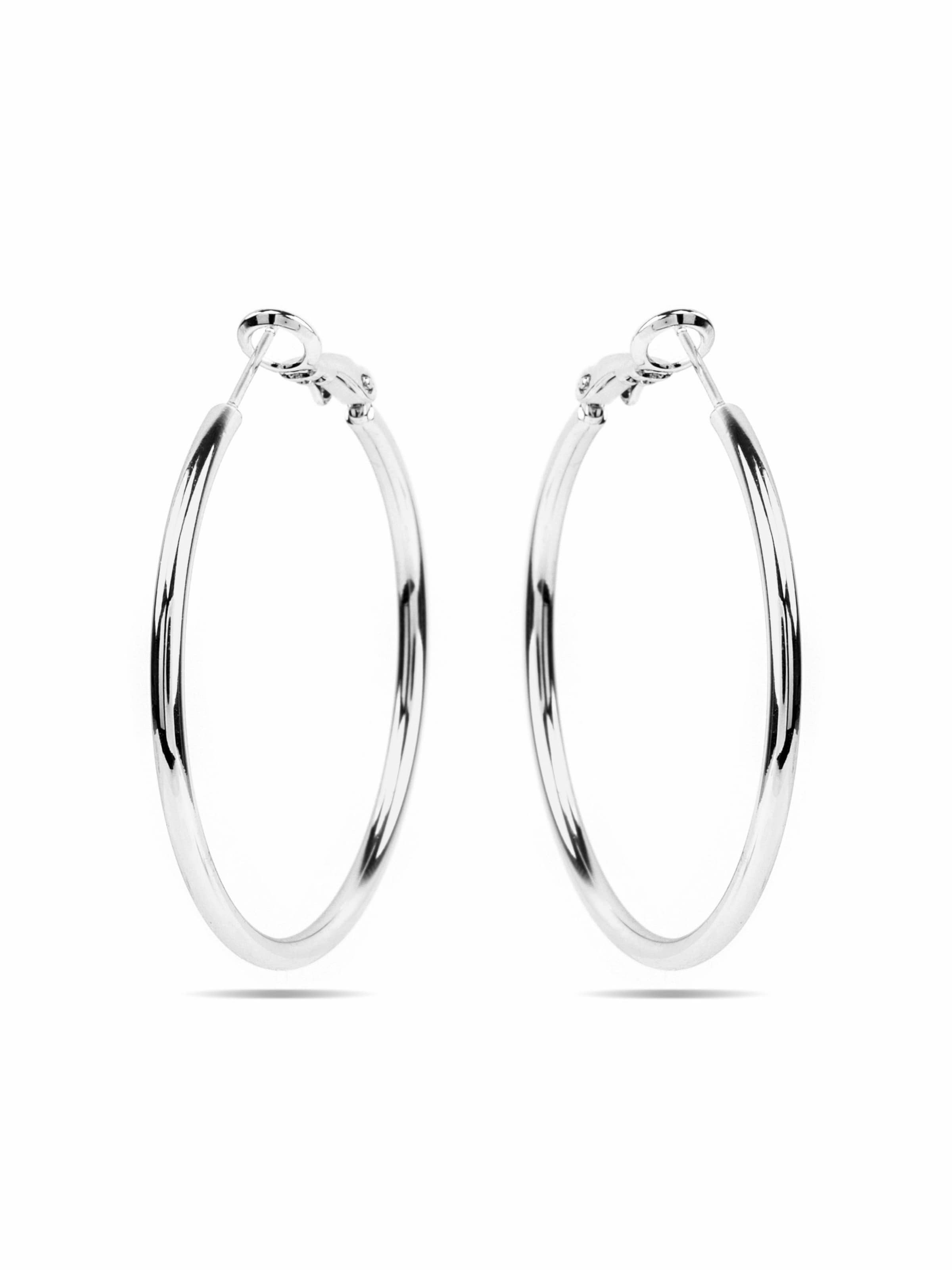 Orecchini 'Dierax' di Luxenter in argento: frontale