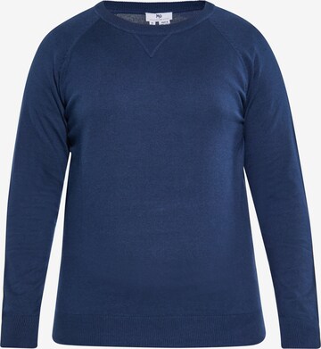 Pull-over MO en bleu : devant