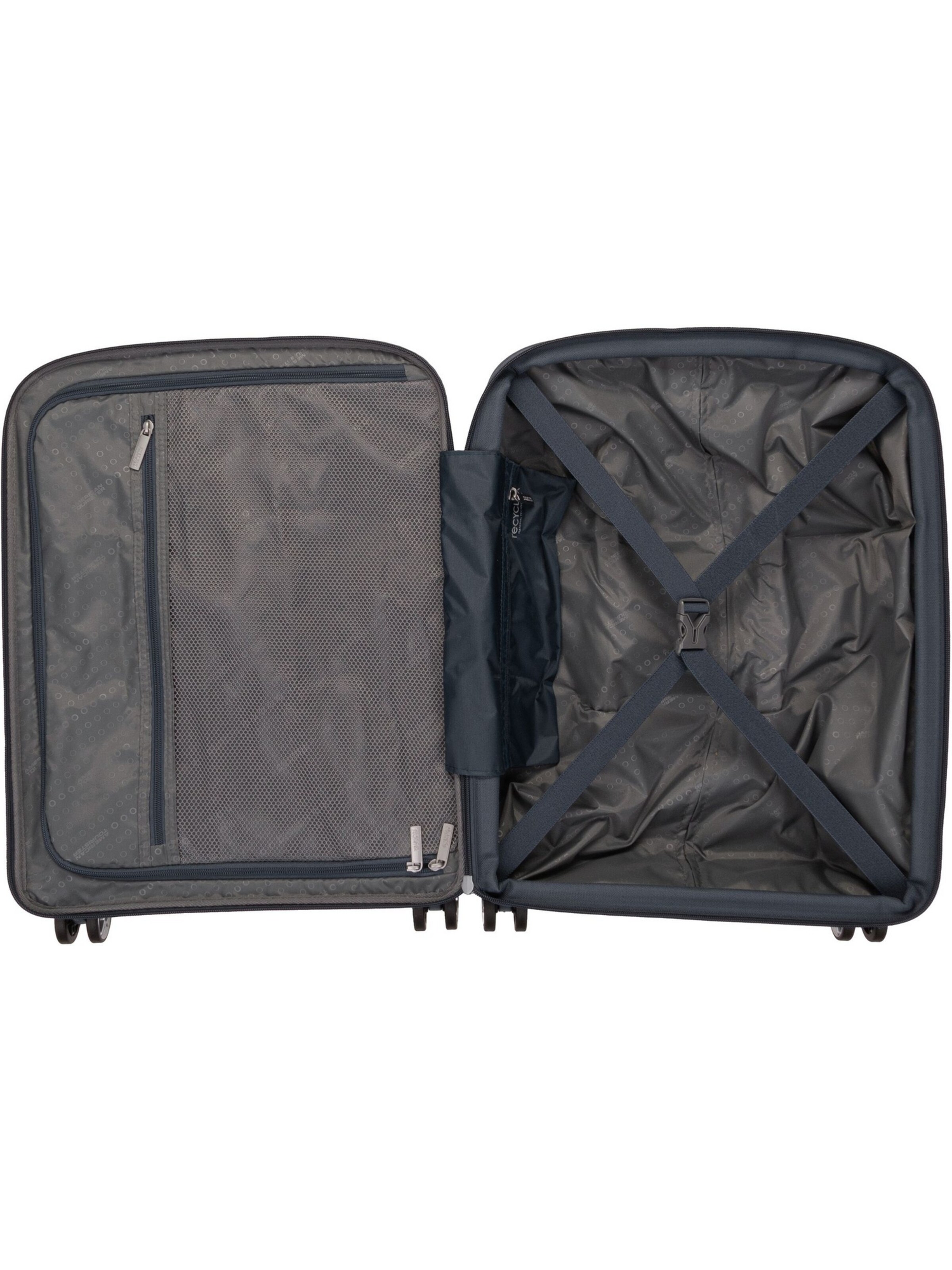 American Tourister Trolley ' Starvibe Spinner 55 EXP ' in Blauw