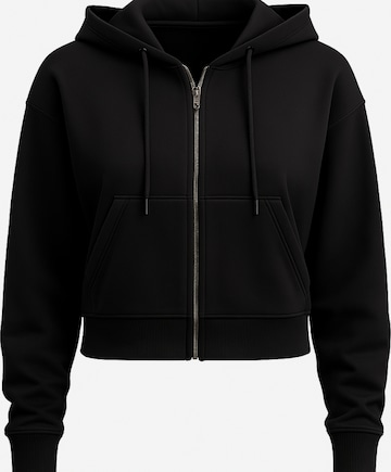 Justever Sweat jacket 'Ana9' in Black: front