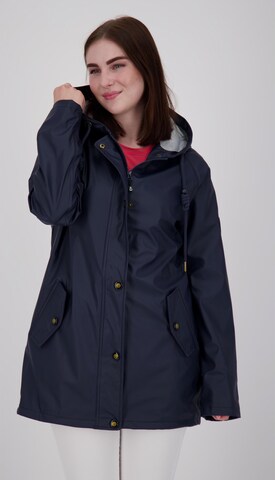 ankerglut Raincoat 'Friesennerz HEAVN WMN' in Blue: front