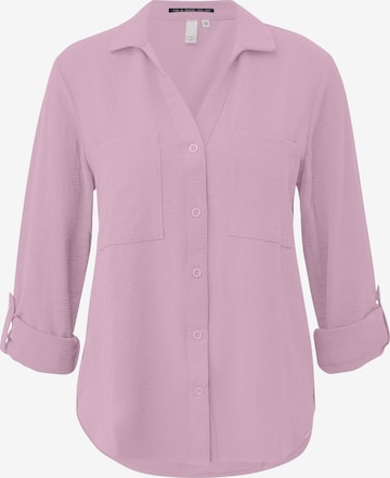 rozā QS Blūze: no priekšpuses