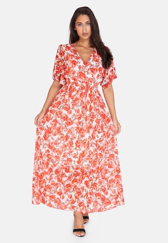 Elara Zomerjurk in Rood: voorkant