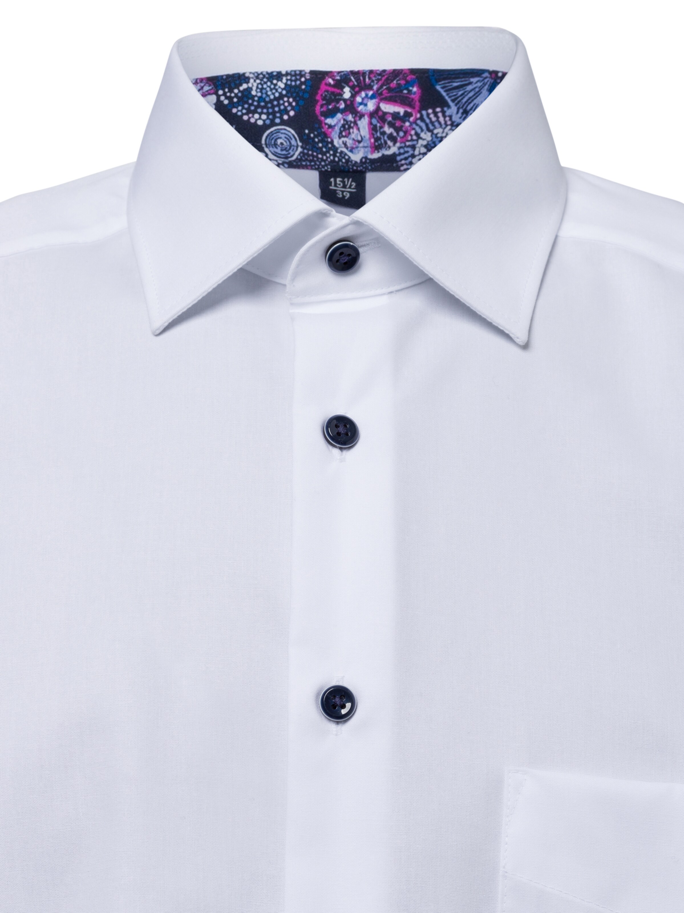 Andrew James Regular Fit Businesshemd ' ' in Weiß