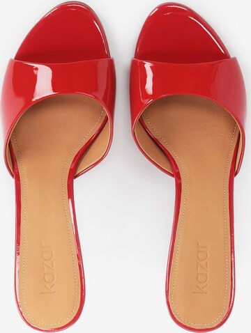 Mule Kazar en rouge