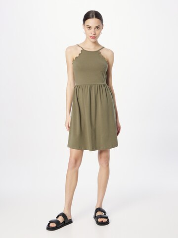 Abito estivo 'AMBER' di ONLY in verde: frontale