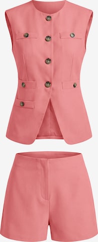 Imily Bela - Calças de fato em rosa: frente