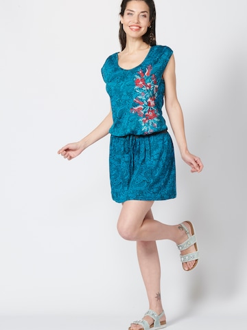 Robe KOROSHI en bleu