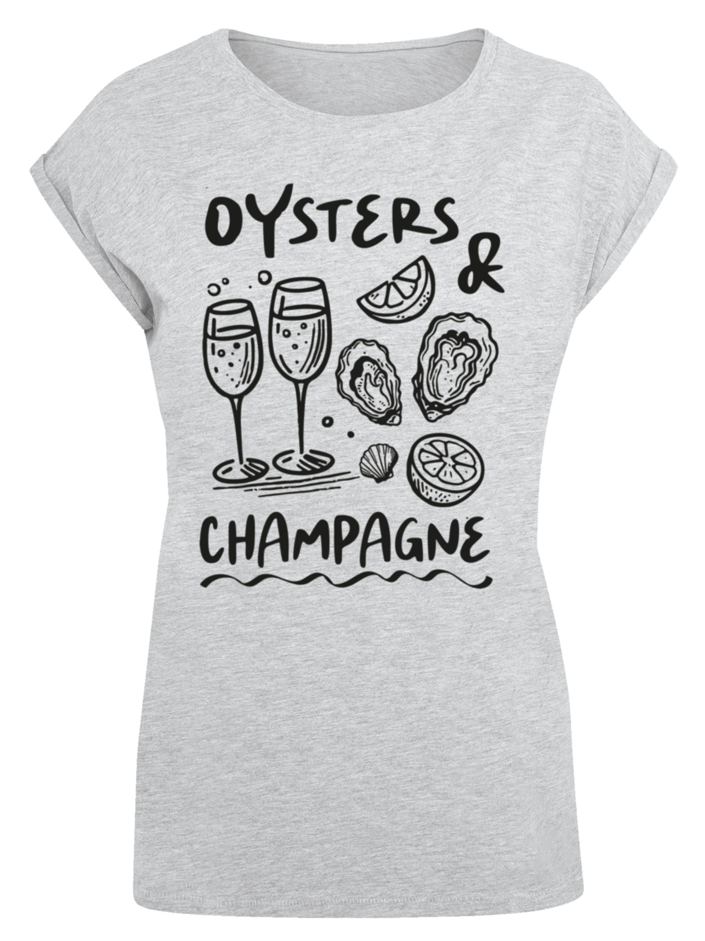 T-shirt F4NT4STIC en gris : devant