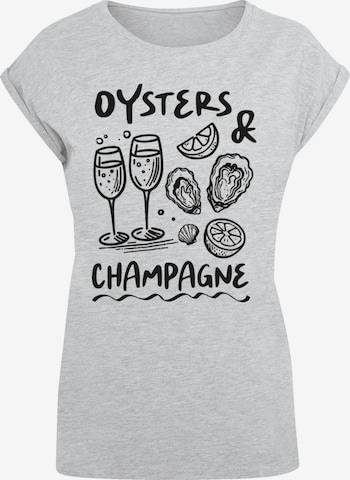 T-shirt F4NT4STIC en gris : devant