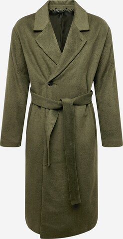 Manteau mi-saison TOPMAN en vert : devant