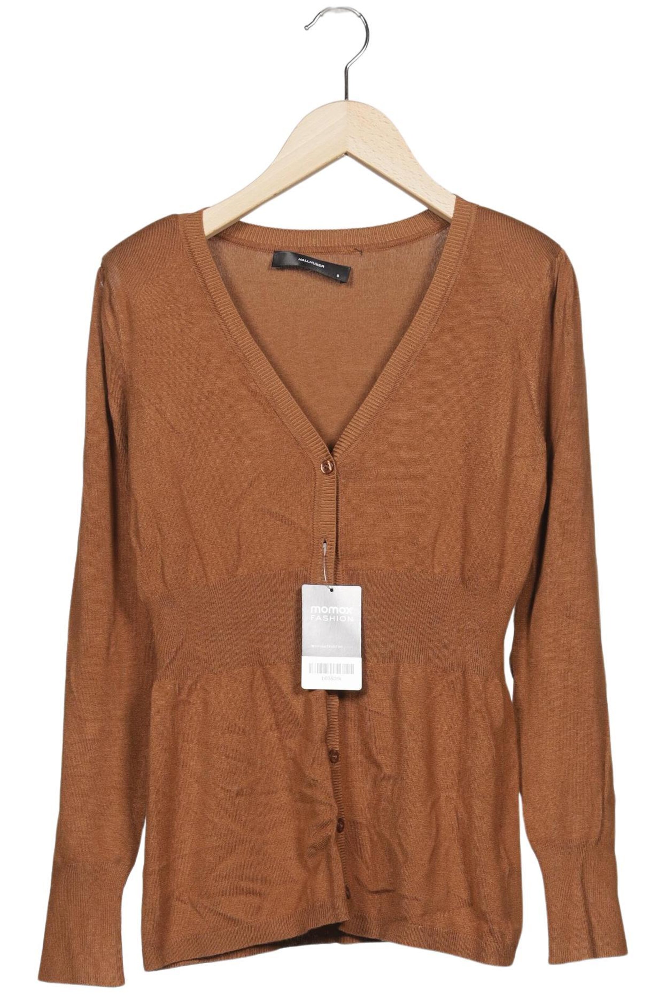 HALLHUBER Sweater & Cardigan in S in Brown: front