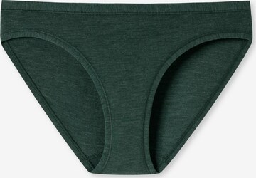 Slip di SCHIESSER in verde: frontale