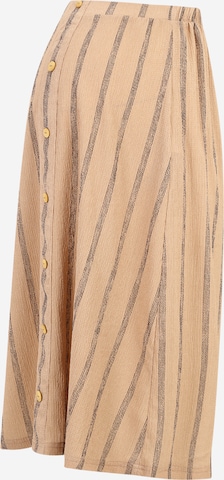 MAMALICIOUS Skirt 'MILA' in Beige: front