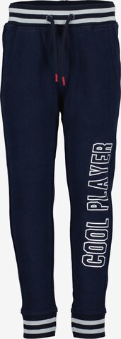 BLUE SEVEN Tapered Broek in Blauw: voorkant