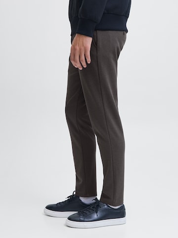 JJ RebelSlimfit Chino hlače 'JREBMICHAEL' - siva boja