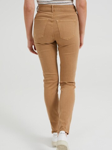 WE Fashion Skinny Jeans in Beige