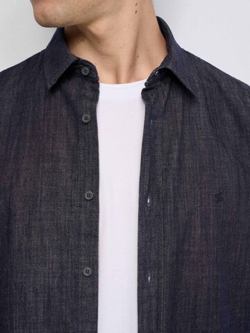 Salsa Jeans Regular fit Overhemd in Blauw