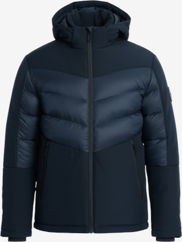 Veste fonctionnelle Ombre en bleu : devant