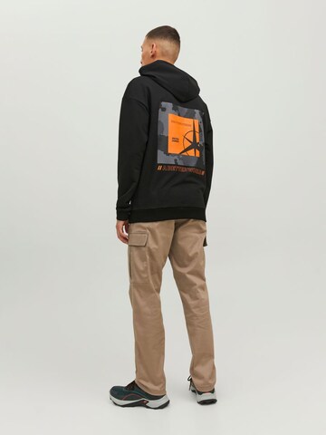 JACK & JONES Sweatshirt 'Filo' i sort