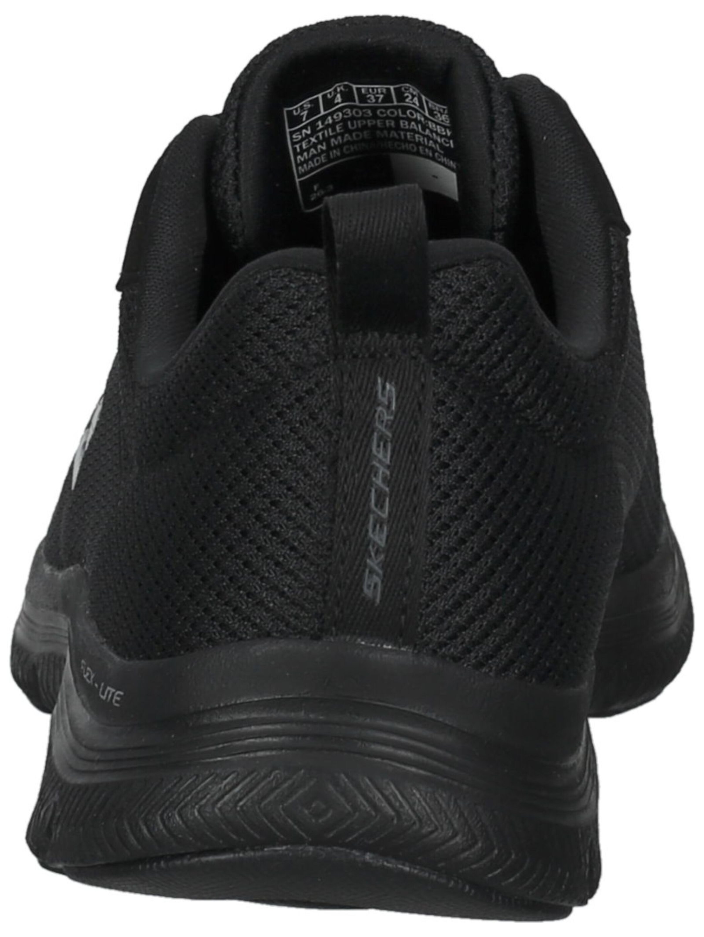 Baskets basses 'Flex Appeal 4.0' SKECHERS en noir