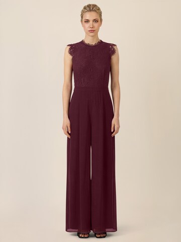 APART Jumpsuit in Red: front