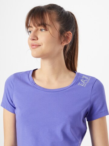 T-shirt EA7 Emporio Armani en violet
