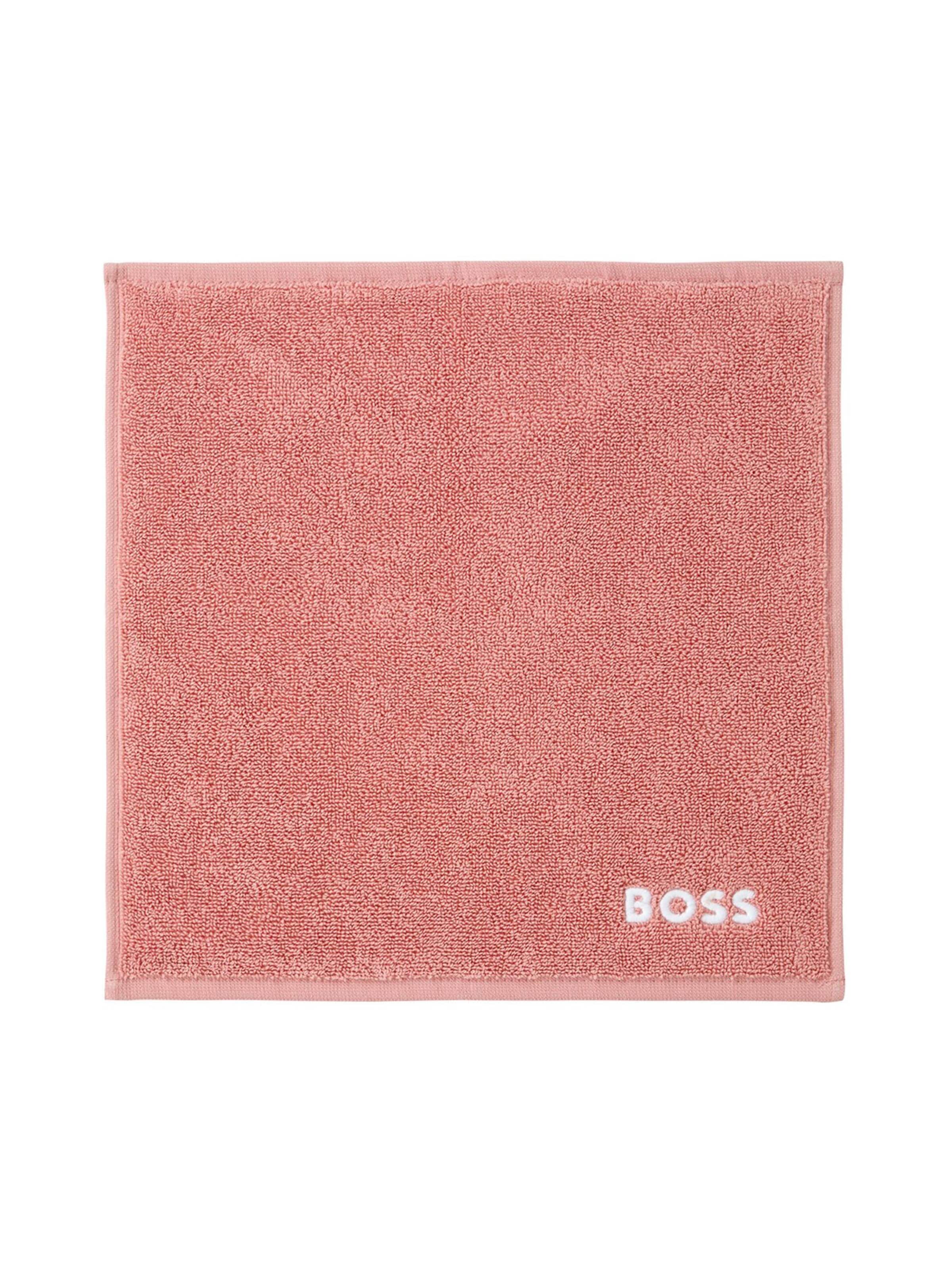 BOSS Home Towel 'EDGE' in Pink: front