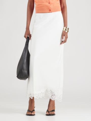 Jupe 'JULIA' Abercrombie & Fitch en blanc : devant