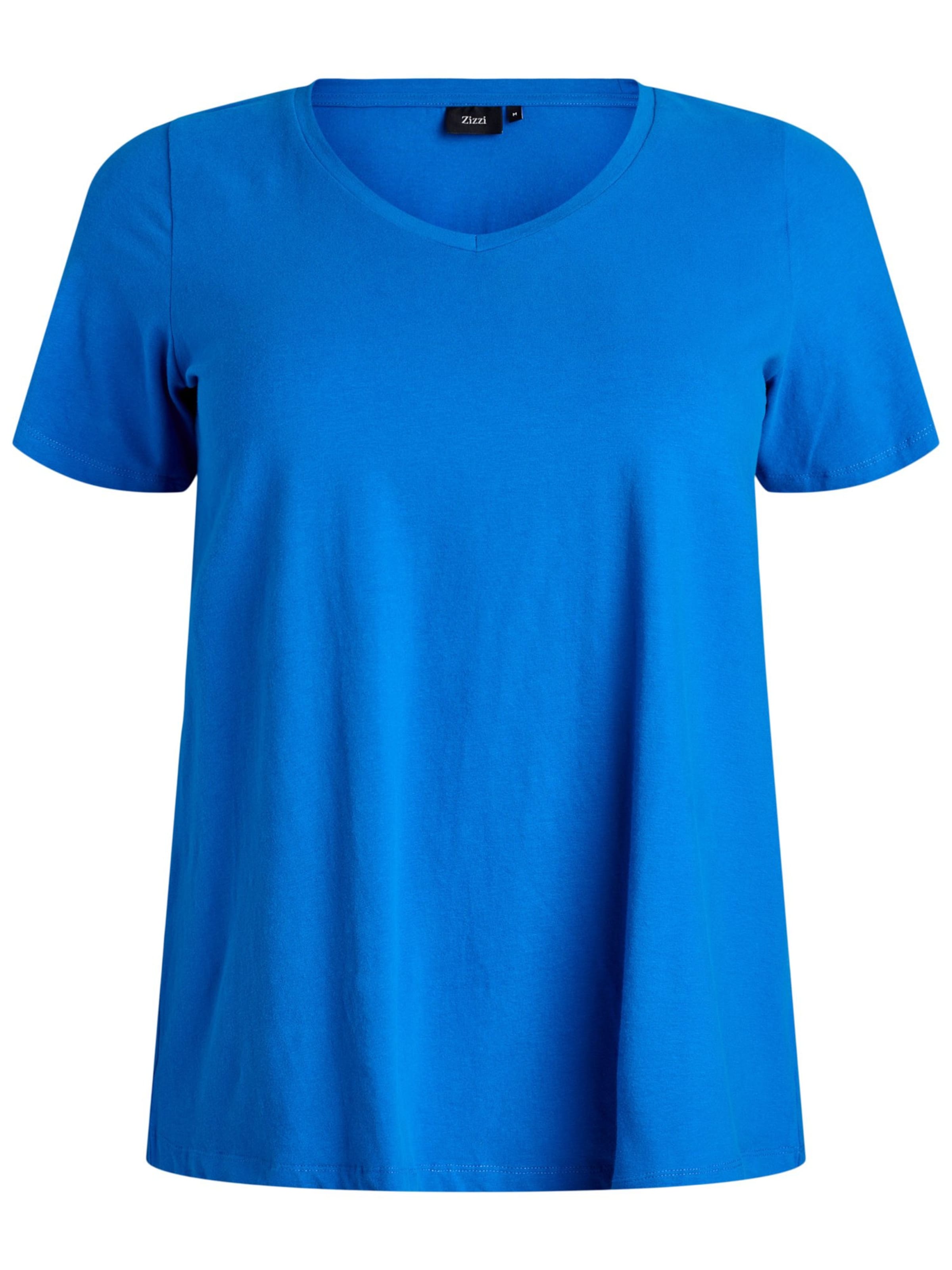 Zizzi - Camisa em azul: frente