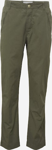 Folk Chino hlače 'LEAN ASSEMBLY' | zelena barva: sprednja stran