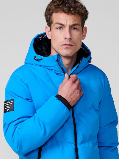 Giacca invernale in XXXL KOROSHI di colore blu, Visualizzazione prodotti