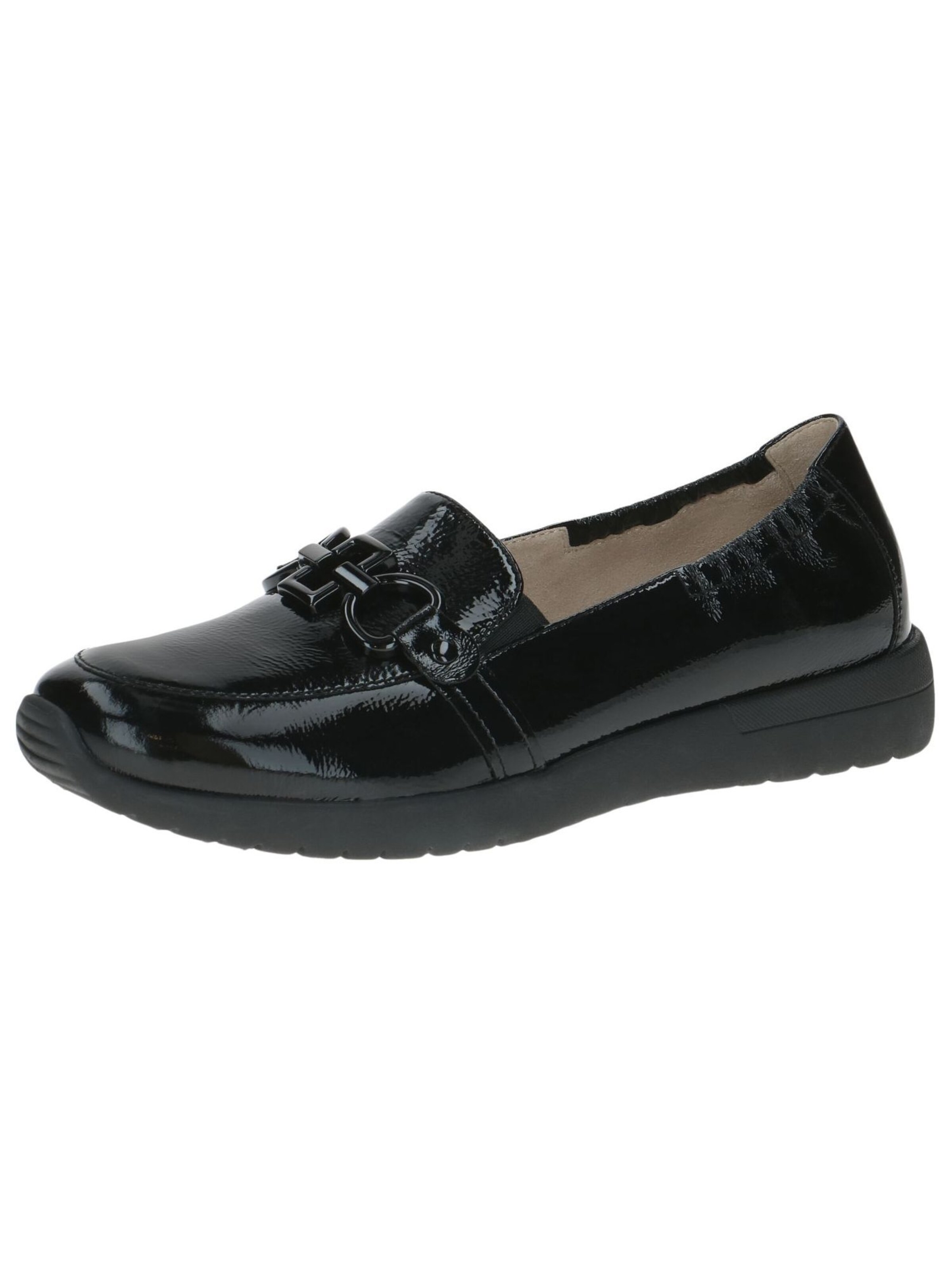 CAPRICE Slipper in Schwarz: Vorderseite