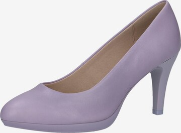 CAPRICE Pumps in Lila: voorkant