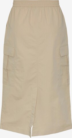 PIECES Rok 'JILL' in Beige