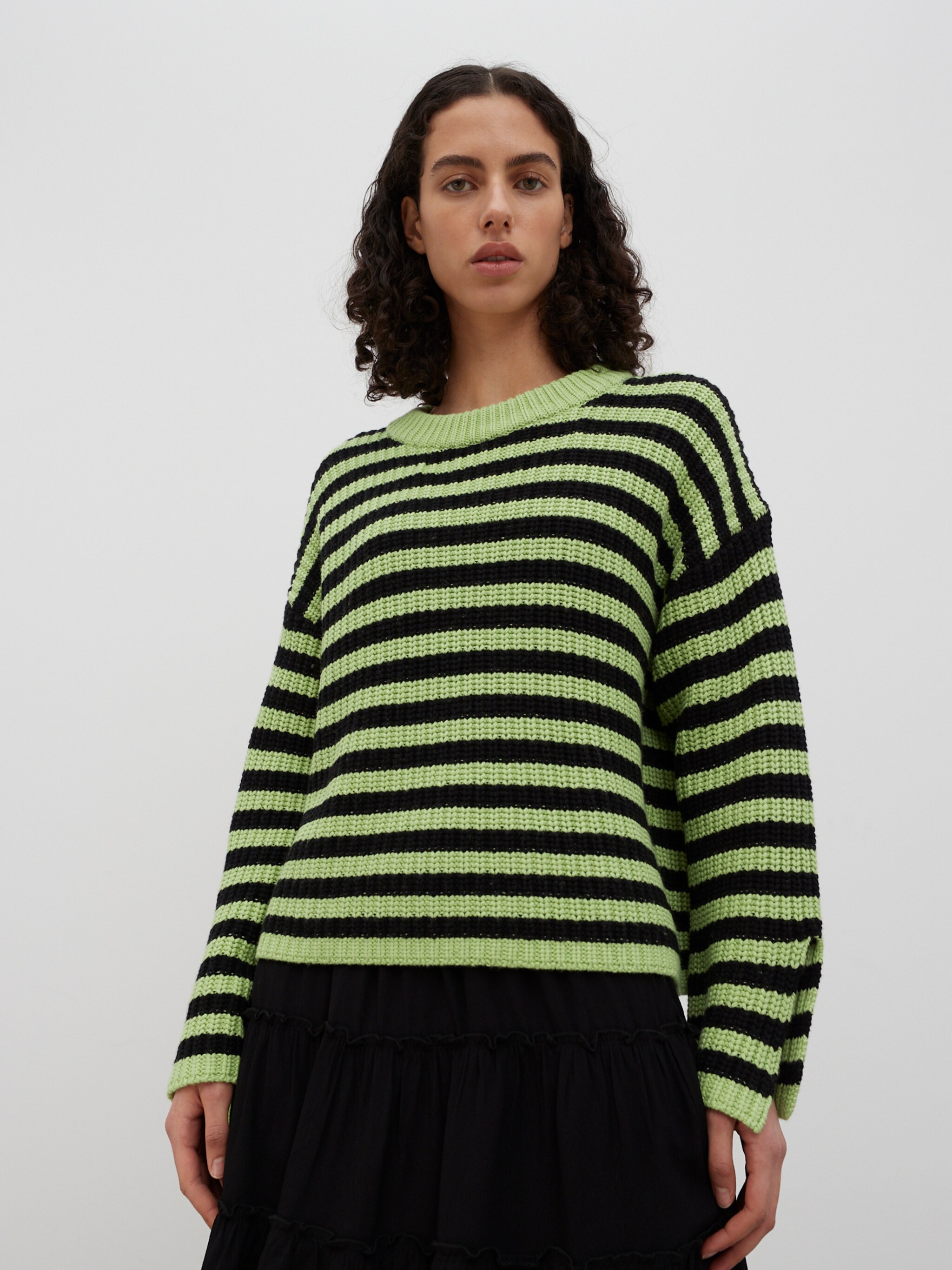 EDITED Producten Trui 'Danco' Groen