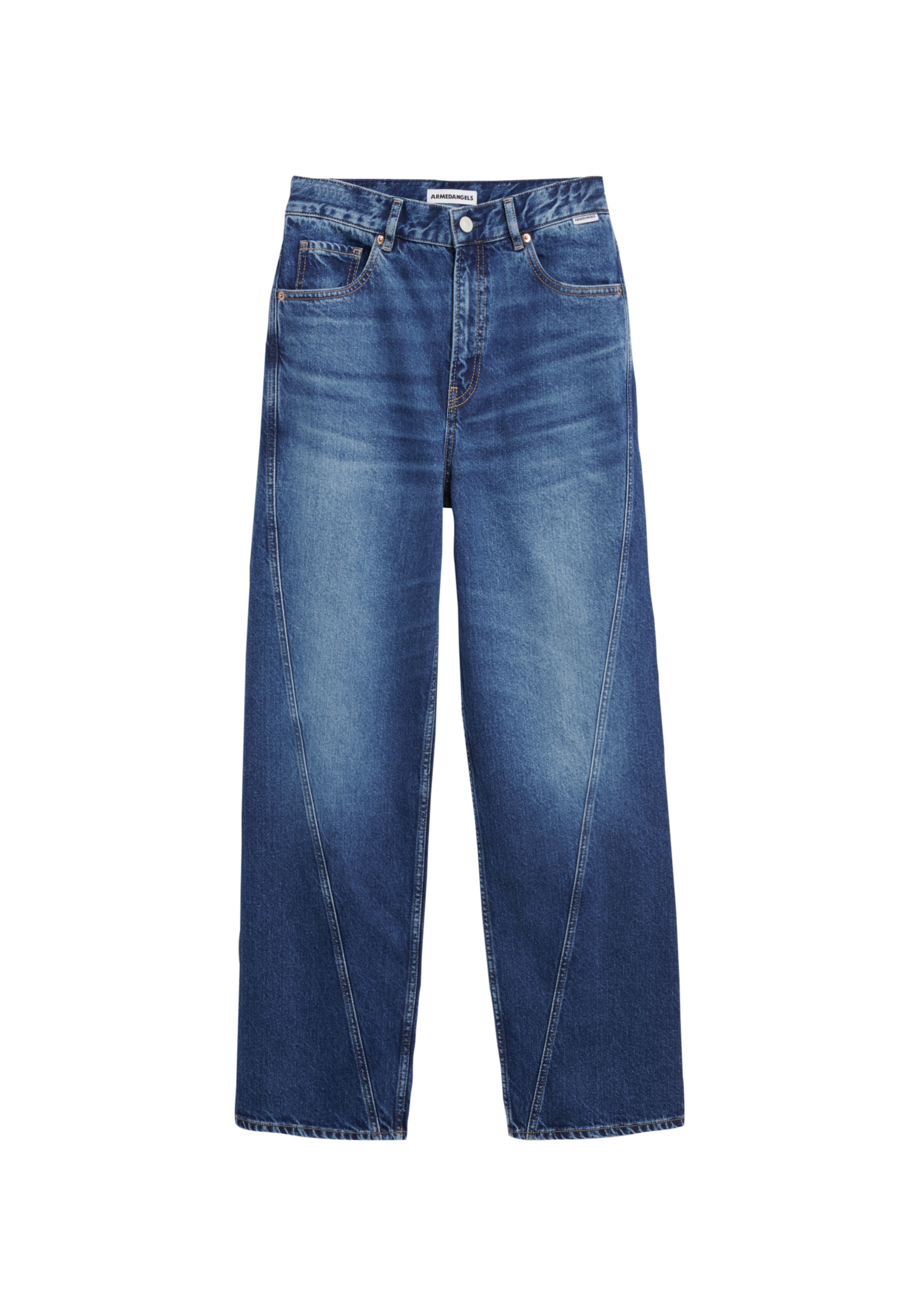 ARMEDANGELS Loosefit Jeans in Blauw: voorkant