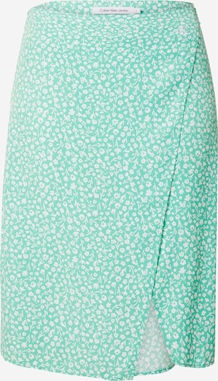 Calvin Klein Jeans Falda en menta / blanco, Vista del producto