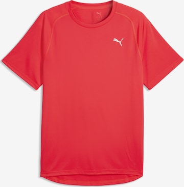 T-Shirt fonctionnel PUMA en rouge : devant