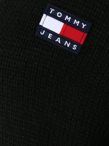 Tommy Jeans Pletena jopa | črna barva