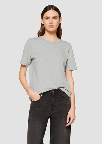 s.Oliver Shirt in Grijs: voorkant